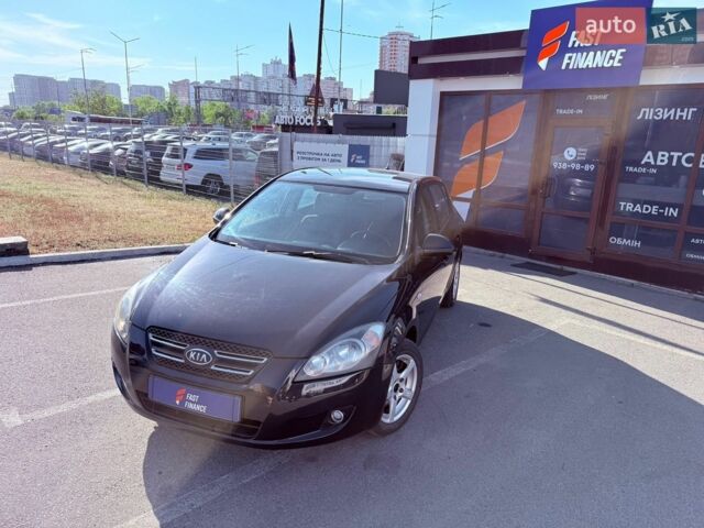 Черный Киа Сид, объемом двигателя 1.6 л и пробегом 296 тыс. км за 4490 $, фото 1 на Automoto.ua
