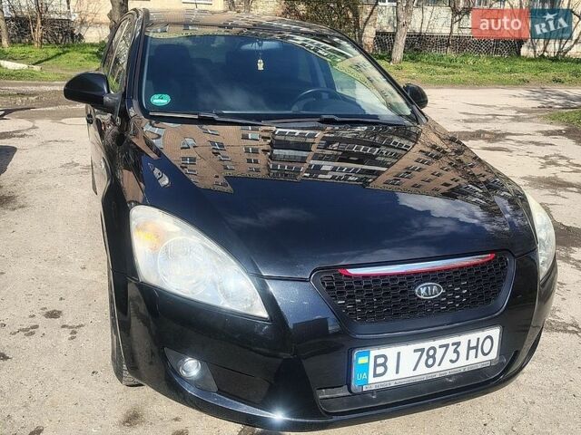 Чорний Кіа Сід, об'ємом двигуна 1.4 л та пробігом 199 тис. км за 5500 $, фото 1 на Automoto.ua