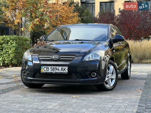 Черный Киа Сид, объемом двигателя 1.6 л и пробегом 149 тыс. км за 6999 $, фото 1 на Automoto.ua