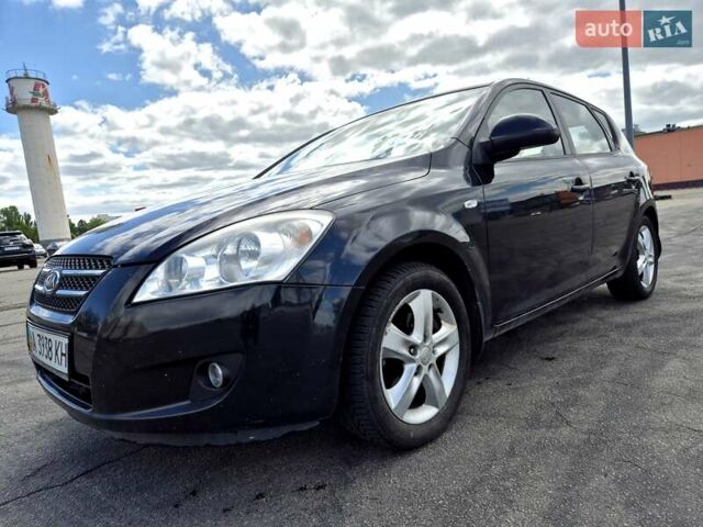 Черный Киа Сид, объемом двигателя 1.6 л и пробегом 242 тыс. км за 5899 $, фото 1 на Automoto.ua