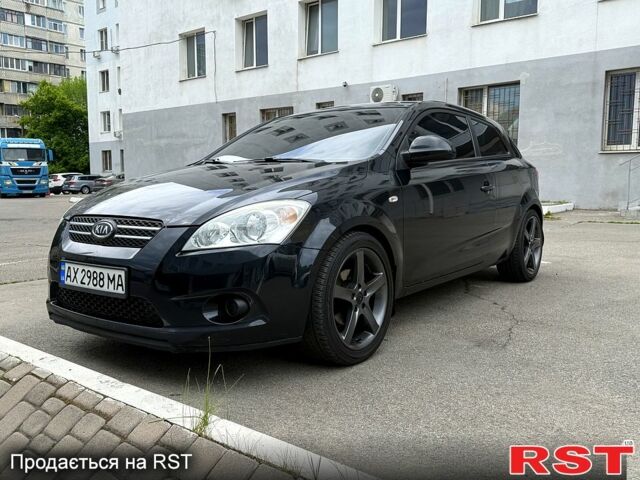 Черный Киа Сид, объемом двигателя 1.6 л и пробегом 200 тыс. км за 5700 $, фото 1 на Automoto.ua