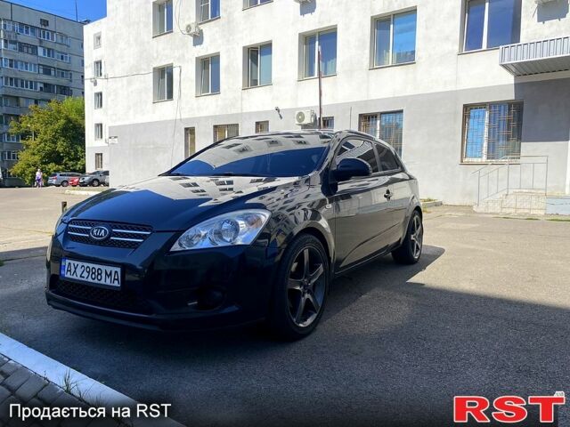 Черный Киа Сид, объемом двигателя 1.6 л и пробегом 194 тыс. км за 5800 $, фото 1 на Automoto.ua