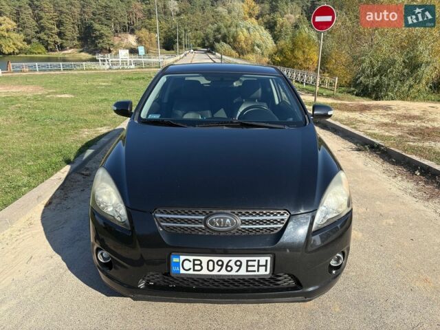 Черный Киа Сид, объемом двигателя 1.6 л и пробегом 170 тыс. км за 6000 $, фото 1 на Automoto.ua