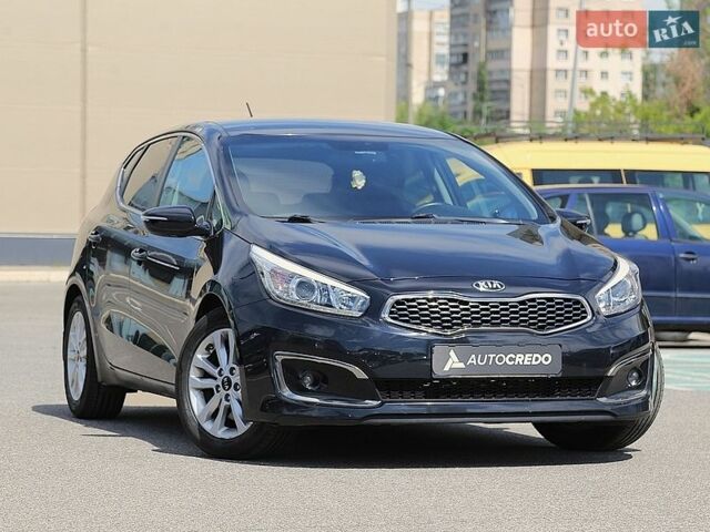 Черный Киа Сид, объемом двигателя 1.6 л и пробегом 80 тыс. км за 12300 $, фото 1 на Automoto.ua
