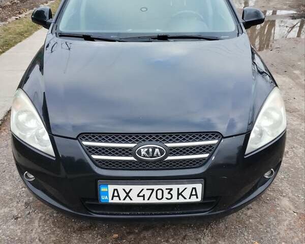 Черный Киа Сид, объемом двигателя 1.59 л и пробегом 220 тыс. км за 5700 $, фото 1 на Automoto.ua