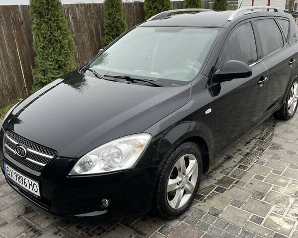 Чорний Кіа Сід, об'ємом двигуна 2 л та пробігом 225 тис. км за 6300 $, фото 1 на Automoto.ua