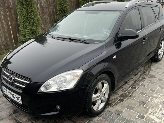 Чорний Кіа Сід, об'ємом двигуна 2 л та пробігом 225 тис. км за 6300 $, фото 1 на Automoto.ua