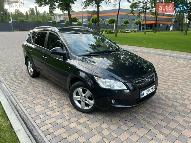 Черный Киа Сид, объемом двигателя 2 л и пробегом 245 тыс. км за 6200 $, фото 1 на Automoto.ua