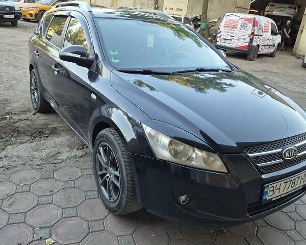 Черный Киа Сид, объемом двигателя 1.6 л и пробегом 288 тыс. км за 5500 $, фото 1 на Automoto.ua