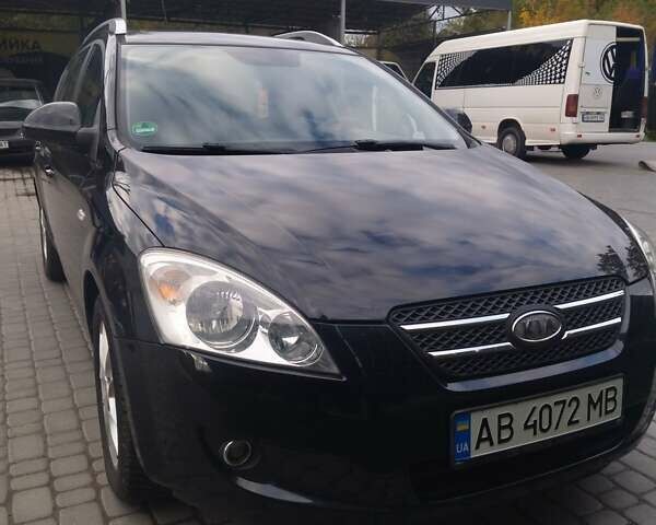 Черный Киа Сид, объемом двигателя 1.6 л и пробегом 226 тыс. км за 6000 $, фото 1 на Automoto.ua