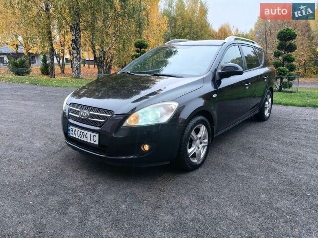 Черный Киа Сид, объемом двигателя 1.6 л и пробегом 245 тыс. км за 5999 $, фото 1 на Automoto.ua