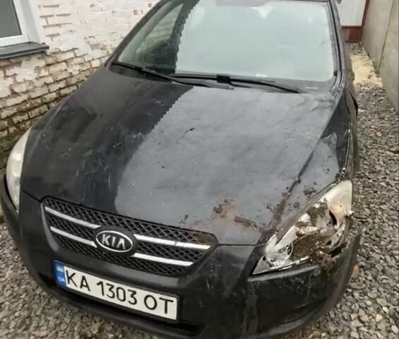 Черный Киа Сид, объемом двигателя 1.6 л и пробегом 246 тыс. км за 2250 $, фото 1 на Automoto.ua