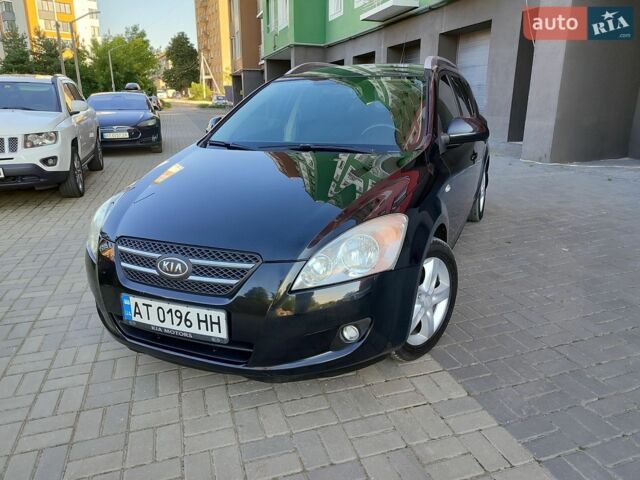 Черный Киа Сид, объемом двигателя 1.98 л и пробегом 194 тыс. км за 5800 $, фото 1 на Automoto.ua