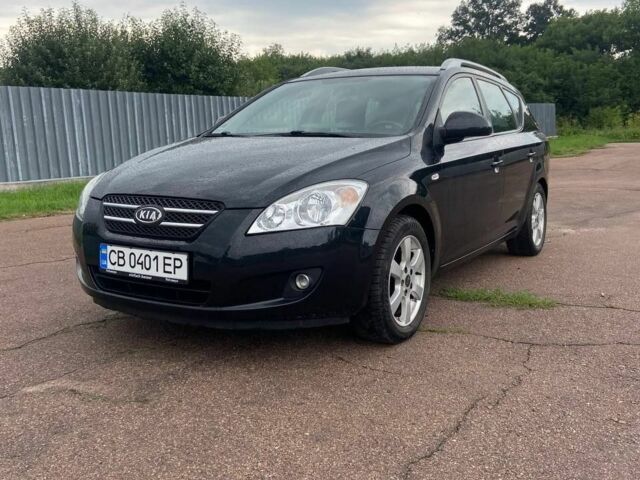Черный Киа Сид, объемом двигателя 2 л и пробегом 28 тыс. км за 5300 $, фото 1 на Automoto.ua