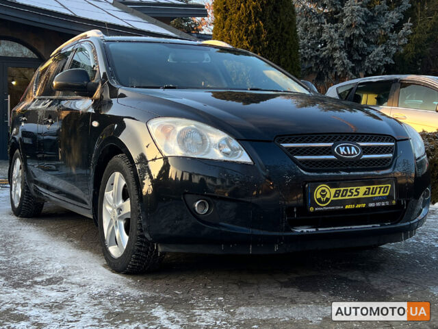 Черный Киа Сид, объемом двигателя 1.6 л и пробегом 150 тыс. км за 7700 $, фото 1 на Automoto.ua