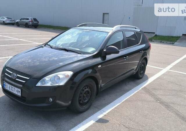 Чорний Кіа Сід, об'ємом двигуна 1.6 л та пробігом 226 тис. км за 5500 $, фото 1 на Automoto.ua