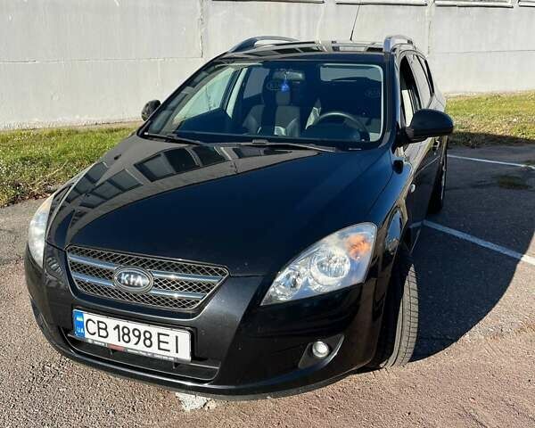 Черный Киа Сид, объемом двигателя 2 л и пробегом 187 тыс. км за 7000 $, фото 1 на Automoto.ua