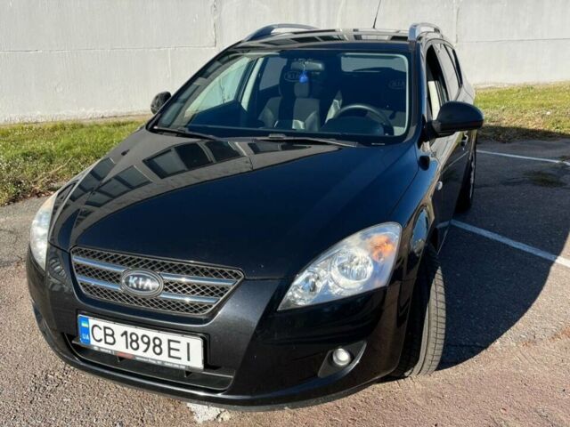 Чорний Кіа Сід, об'ємом двигуна 2 л та пробігом 187 тис. км за 6900 $, фото 1 на Automoto.ua