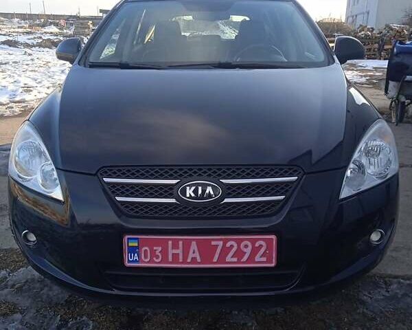 Черный Киа Сид, объемом двигателя 1.6 л и пробегом 222 тыс. км за 6350 $, фото 1 на Automoto.ua