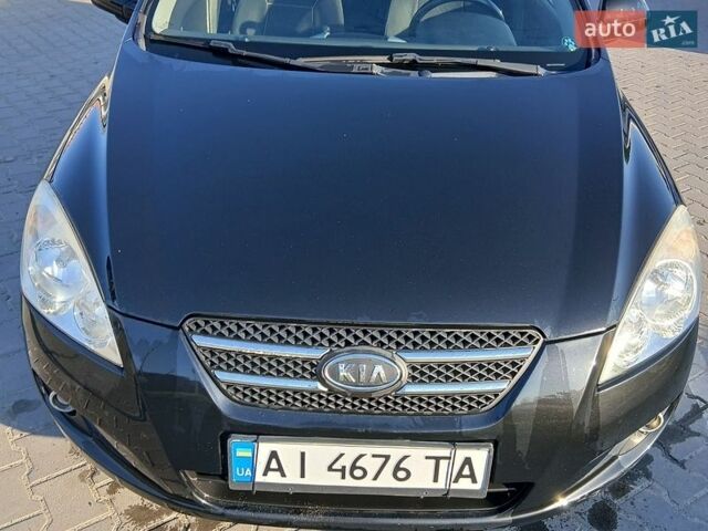 Черный Киа Сид, объемом двигателя 1.59 л и пробегом 264 тыс. км за 6800 $, фото 1 на Automoto.ua