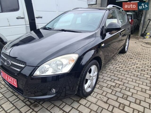 Черный Киа Сид, объемом двигателя 1.6 л и пробегом 225 тыс. км за 5700 $, фото 1 на Automoto.ua