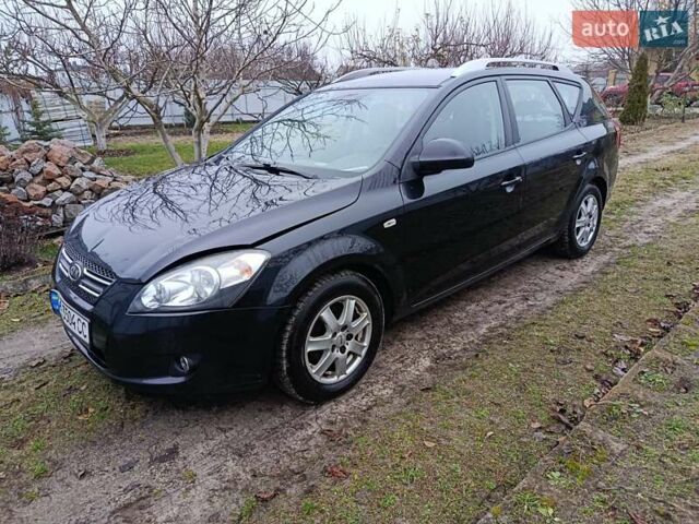 Черный Киа Сид, объемом двигателя 2 л и пробегом 251 тыс. км за 3500 $, фото 1 на Automoto.ua