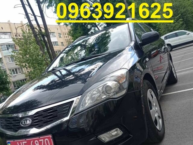 Черный Киа Сид, объемом двигателя 1.4 л и пробегом 170 тыс. км за 5900 $, фото 1 на Automoto.ua