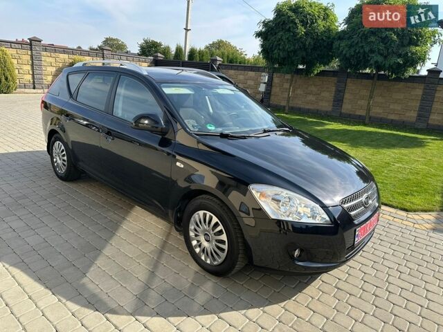 Черный Киа Сид, объемом двигателя 1.4 л и пробегом 184 тыс. км за 5900 $, фото 1 на Automoto.ua