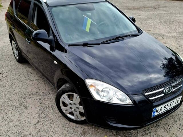 Черный Киа Сид, объемом двигателя 1.4 л и пробегом 225 тыс. км за 6150 $, фото 1 на Automoto.ua