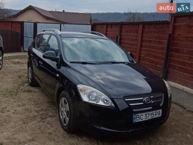 Чорний Кіа Сід, об'ємом двигуна 1.4 л та пробігом 226 тис. км за 5750 $, фото 1 на Automoto.ua