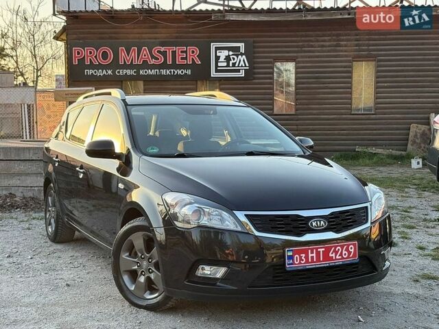Черный Киа Сид, объемом двигателя 1.4 л и пробегом 195 тыс. км за 6400 $, фото 1 на Automoto.ua