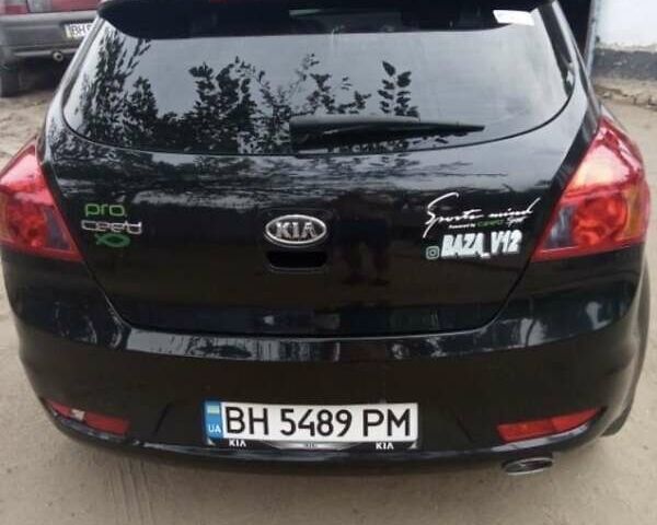 Чорний Кіа Сід, об'ємом двигуна 1.6 л та пробігом 193 тис. км за 4500 $, фото 1 на Automoto.ua