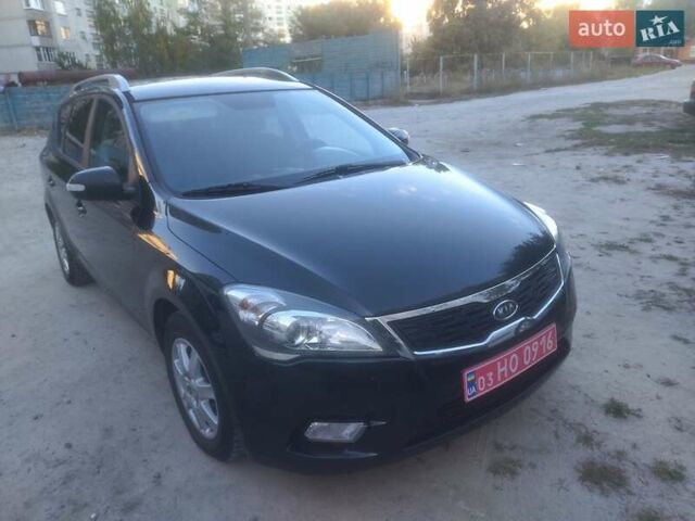 Черный Киа Сид, объемом двигателя 1.6 л и пробегом 213 тыс. км за 6250 $, фото 1 на Automoto.ua