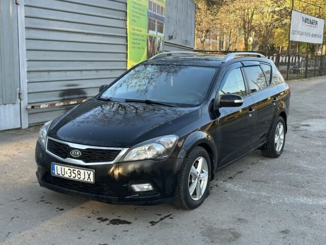 Черный Киа Сид, объемом двигателя 1.6 л и пробегом 190 тыс. км за 3650 $, фото 1 на Automoto.ua
