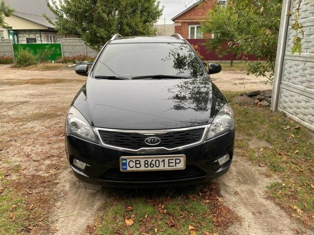 Черный Киа Сид, объемом двигателя 1.6 л и пробегом 255 тыс. км за 6573 $, фото 1 на Automoto.ua