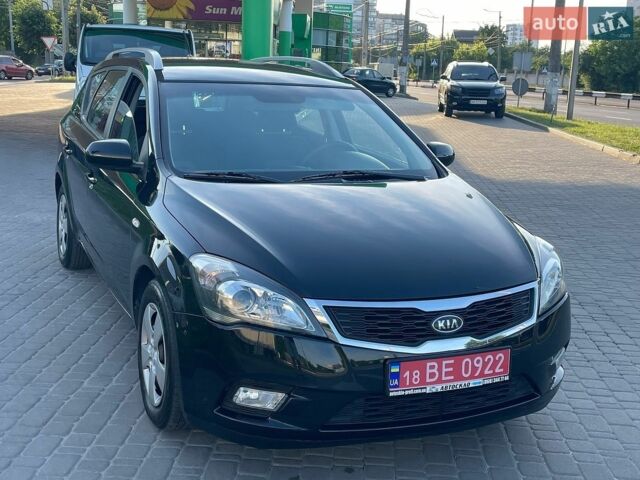Черный Киа Сид, объемом двигателя 1.6 л и пробегом 205 тыс. км за 7550 $, фото 1 на Automoto.ua
