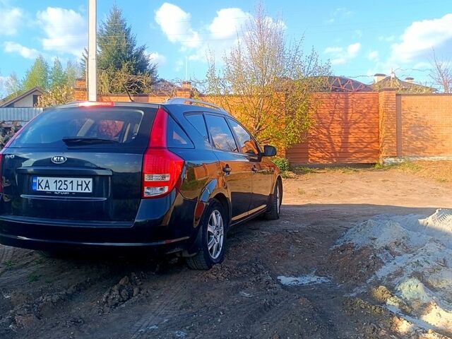 Черный Киа Сид, объемом двигателя 1.6 л и пробегом 150 тыс. км за 6500 $, фото 1 на Automoto.ua