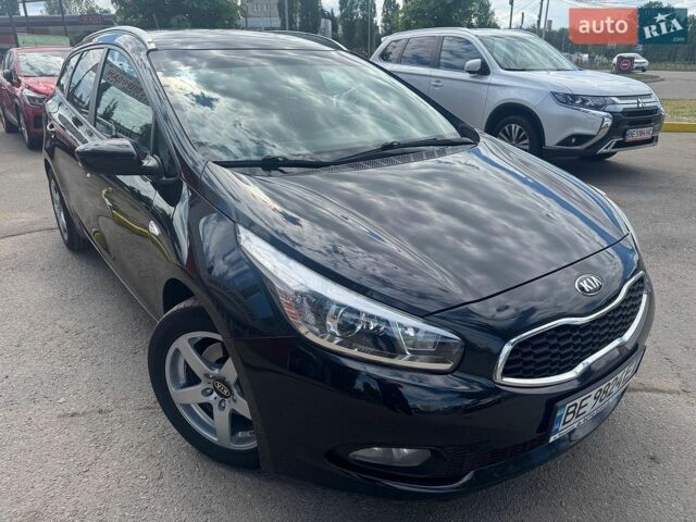 Черный Киа Сид, объемом двигателя 1.6 л и пробегом 189 тыс. км за 10200 $, фото 1 на Automoto.ua