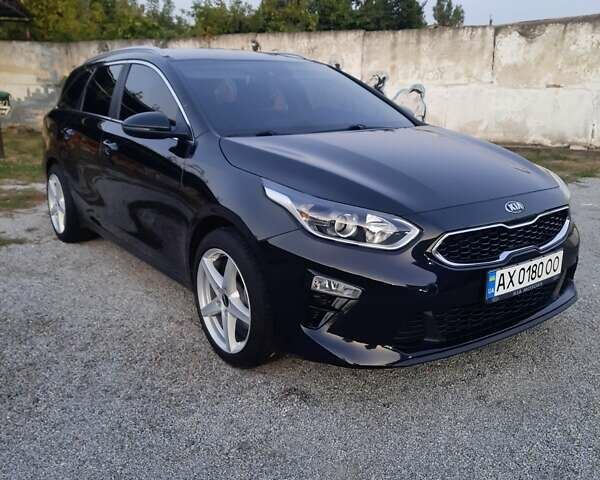 Черный Киа Сид, объемом двигателя 1.6 л и пробегом 224 тыс. км за 13500 $, фото 1 на Automoto.ua
