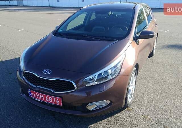 Кіа Сід 2014 у Києві на Automoto.ua Коричневий Кіа Сід, об'ємом двигуна 1.6 л та пробігом 149 тис. км за 12150 $, фото 1 на Automoto.ua