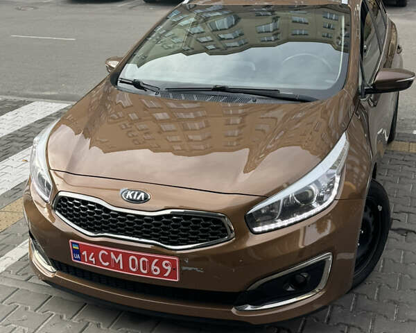 Кіа Сід 2017 у Києві на Automoto.ua Коричневий Кіа Сід, об'ємом двигуна 1.6 л та пробігом 210 тис. км за 10900 $, фото 1 на Automoto.ua