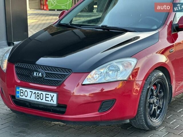 Червоний Кіа Сід, об'ємом двигуна 1.6 л та пробігом 285 тис. км за 4699 $, фото 1 на Automoto.ua