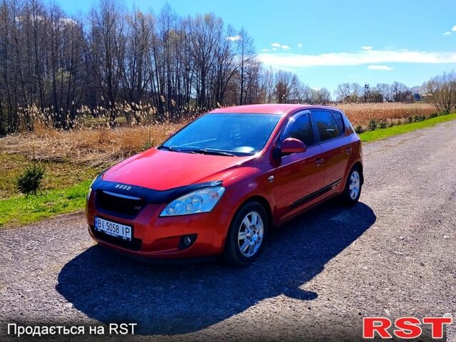 Червоний Кіа Сід, об'ємом двигуна 2 л та пробігом 180 тис. км за 6500 $, фото 1 на Automoto.ua