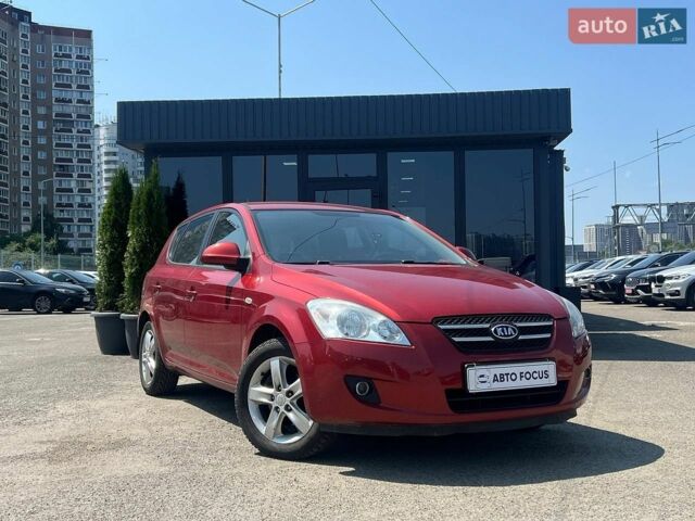 Красный Киа Сид, объемом двигателя 1.59 л и пробегом 145 тыс. км за 5990 $, фото 1 на Automoto.ua