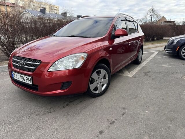 Красный Киа Сид, объемом двигателя 1.6 л и пробегом 180 тыс. км за 6200 $, фото 1 на Automoto.ua