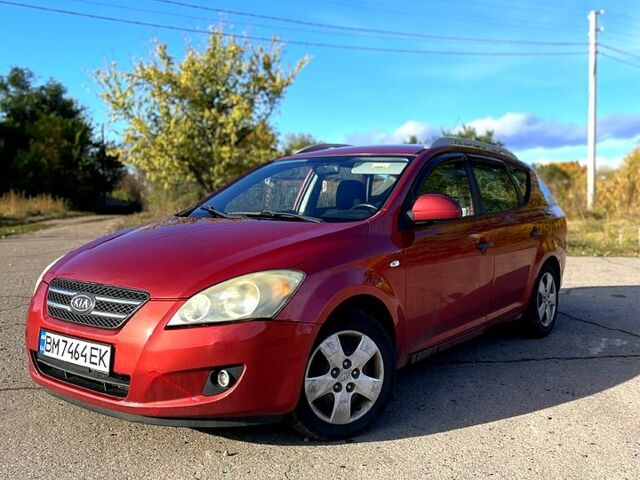 Красный Киа Сид, объемом двигателя 1.4 л и пробегом 230 тыс. км за 4800 $, фото 1 на Automoto.ua