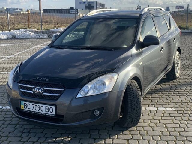Серый Киа Сид, объемом двигателя 2 л и пробегом 227 тыс. км за 5900 $, фото 1 на Automoto.ua