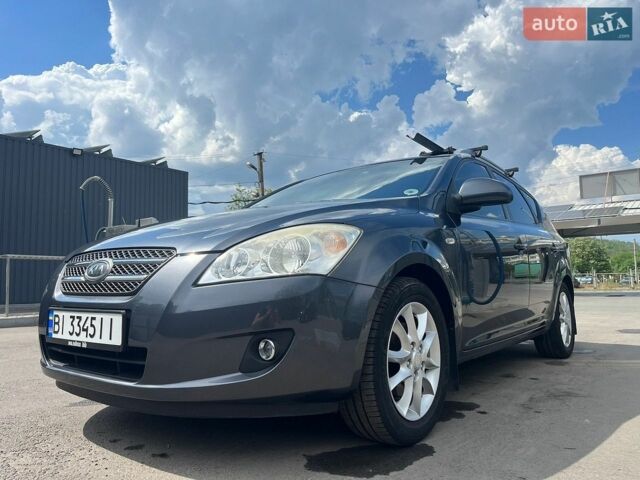 Серый Киа Сид, объемом двигателя 2 л и пробегом 222 тыс. км за 6900 $, фото 1 на Automoto.ua