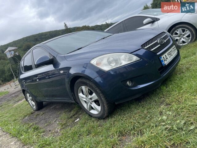 Синій Кіа Сід, об'ємом двигуна 2 л та пробігом 170 тис. км за 6200 $, фото 1 на Automoto.ua