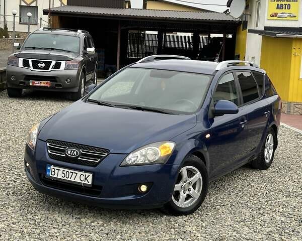 Синий Киа Сид, объемом двигателя 2 л и пробегом 240 тыс. км за 4990 $, фото 1 на Automoto.ua